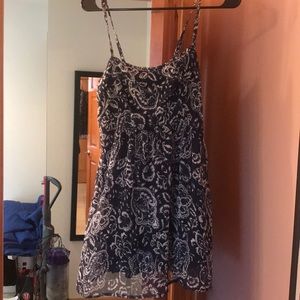 Abercrombie and Fitch Blue and White floral dress